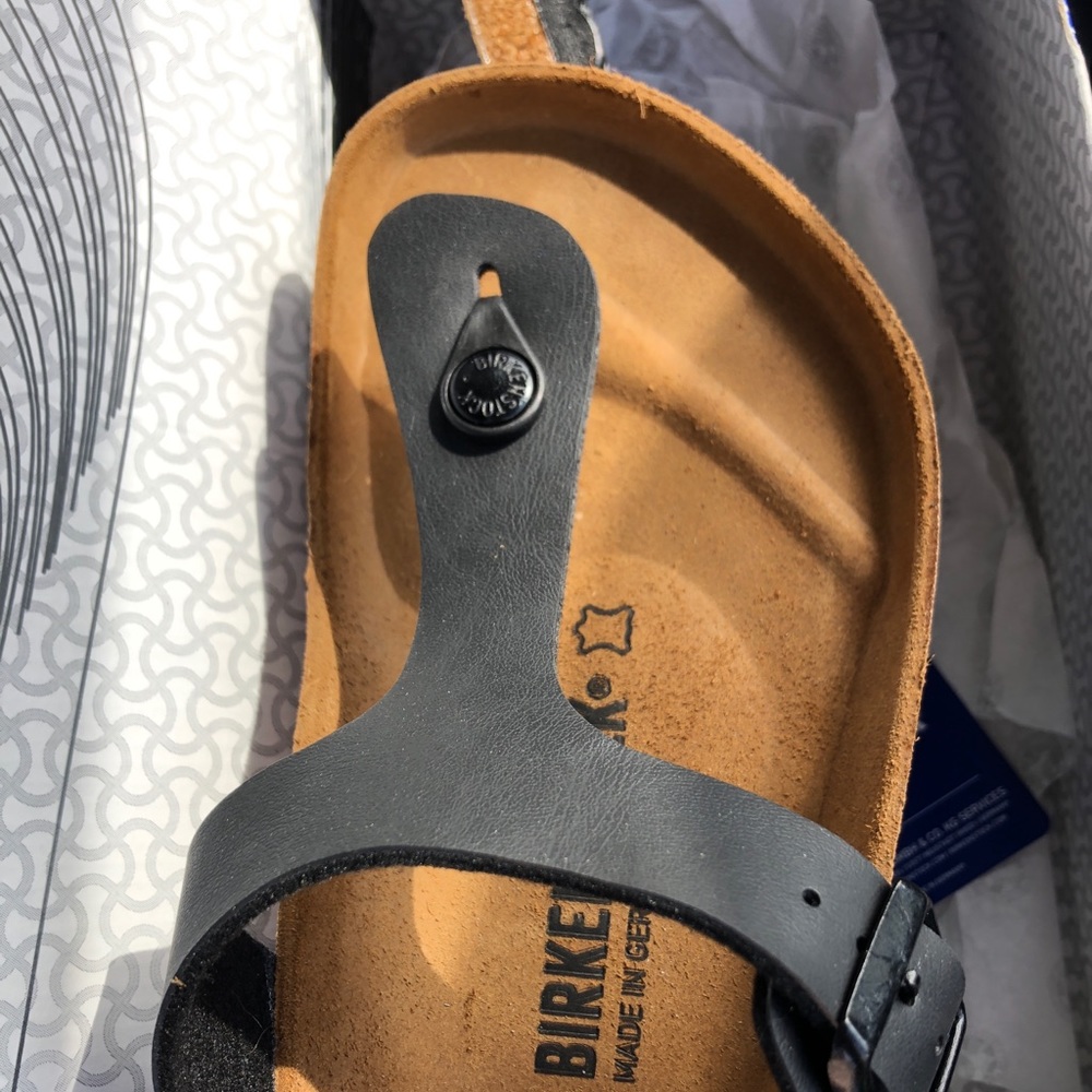 Bierkenstock new sandals size 41 Gizeh BS BLck